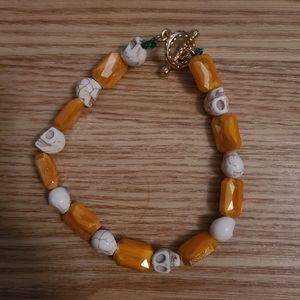 Halloween Skull Bracelet